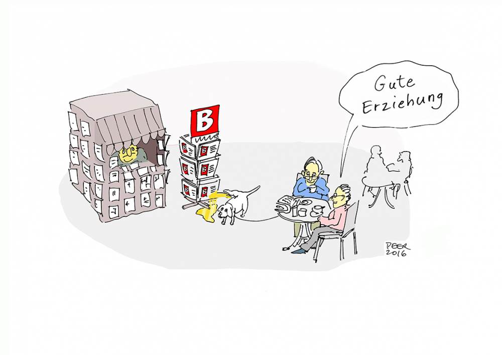 Cartoon: Gute Erziehung 1