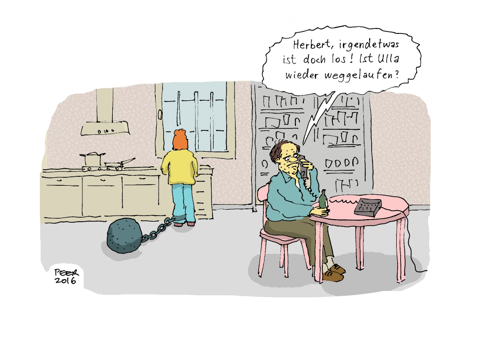 Cartoon: Sicherheitsgefühle 1