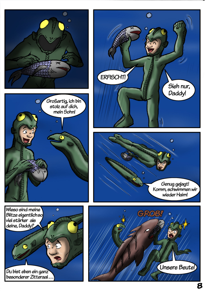 Comic: E-EEL #0 'Aaler Anfang ist scher(tfisch)' 9