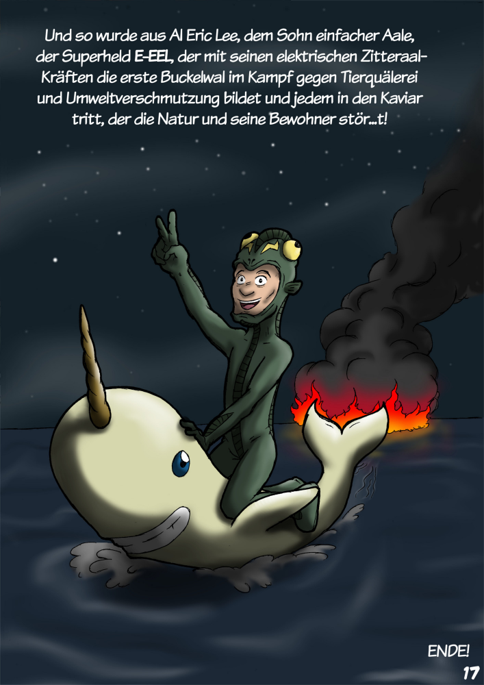 Comic: E-EEL #0 'Aaler Anfang ist scher(tfisch)' 18