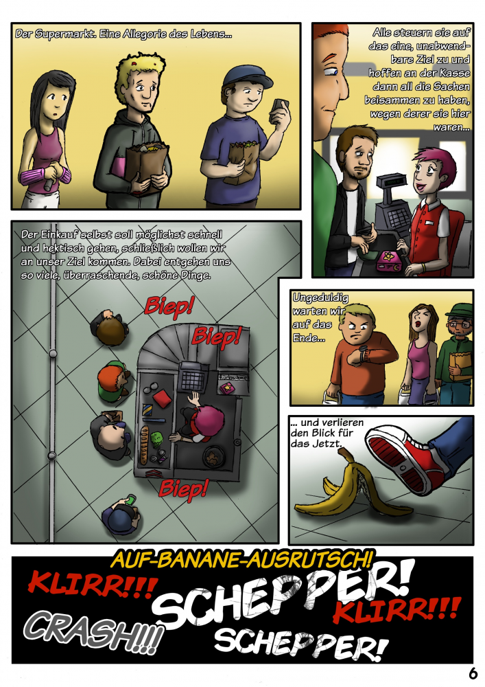 Comic: Der Silber Shampoonierte #0  Reden ist Silber  Heldentum auch 7