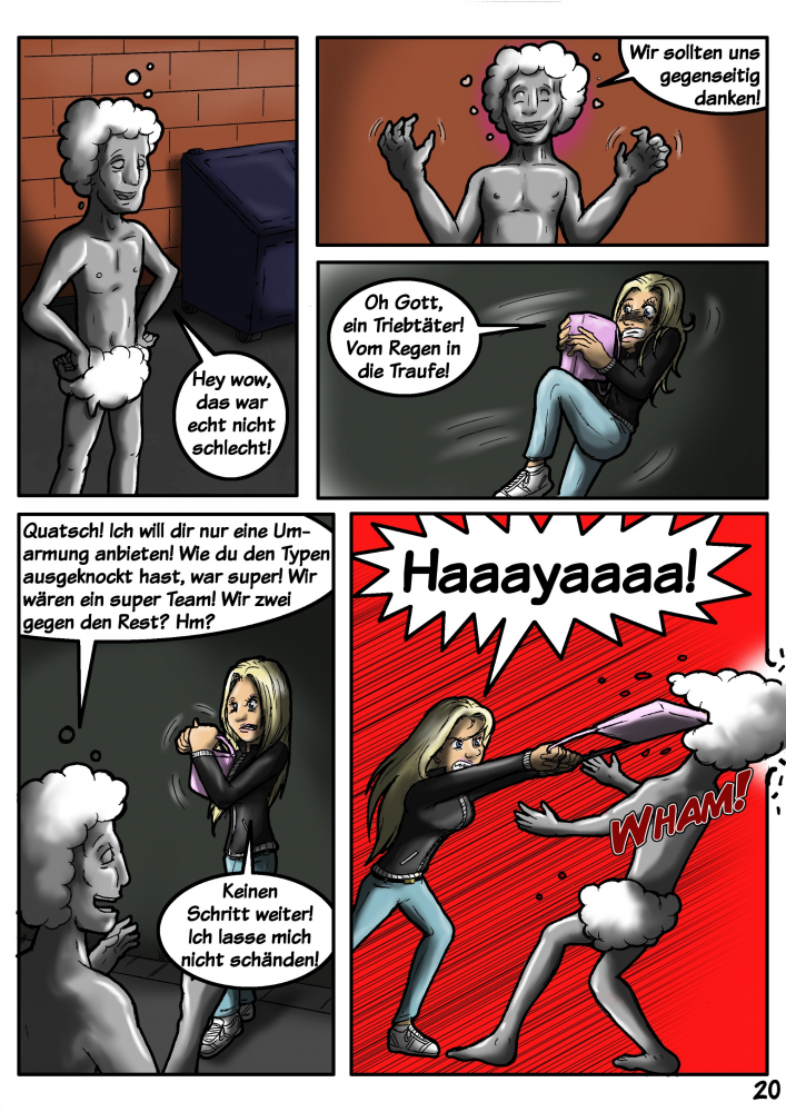 Comic: Der Silber Shampoonierte #0  Reden ist Silber  Heldentum auch 21