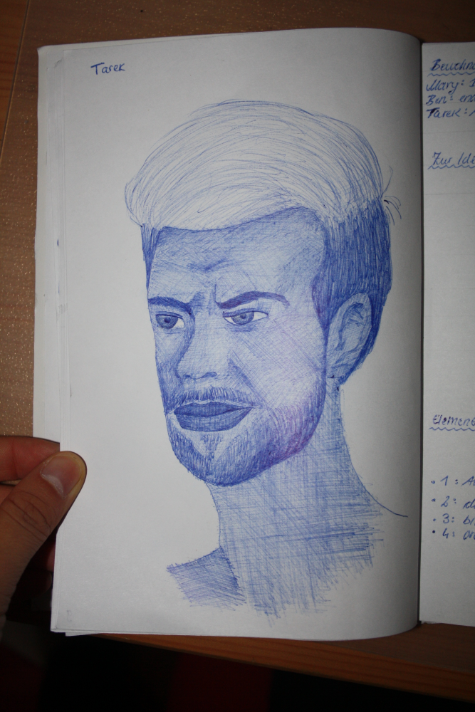 Concept Art / Character Design: Tarek 1