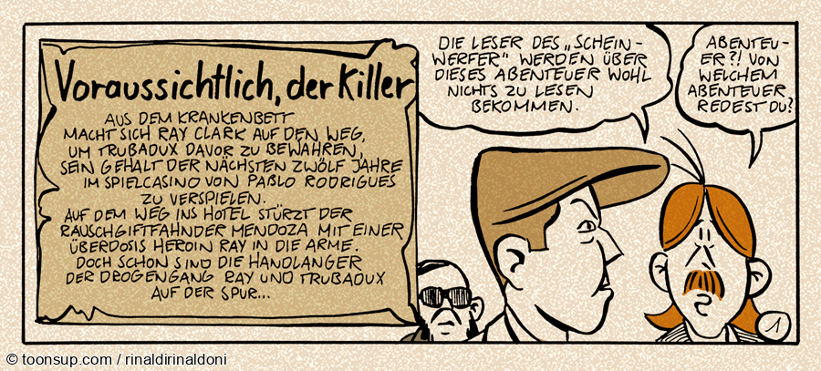 Cartoon: Voraussichtlich, der Killer (1) 1