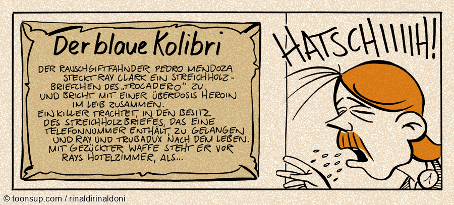 Comic: Der blaue Kolibri (1) 1