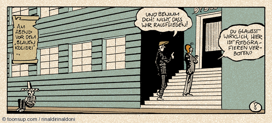 Comic: Der blaue Kolibri (8) 1