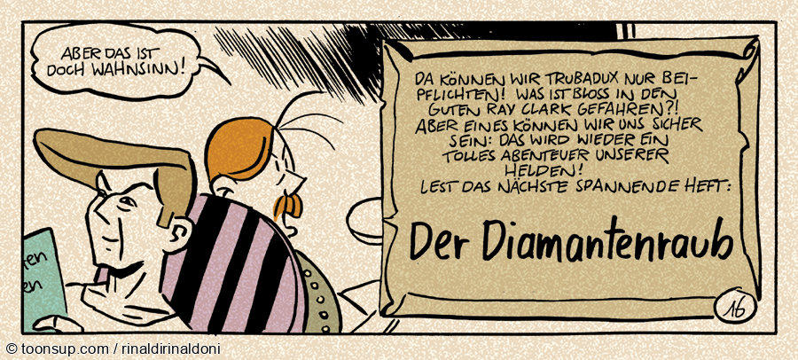 Comic: Rallye der 1000 Gefahren (16) 1