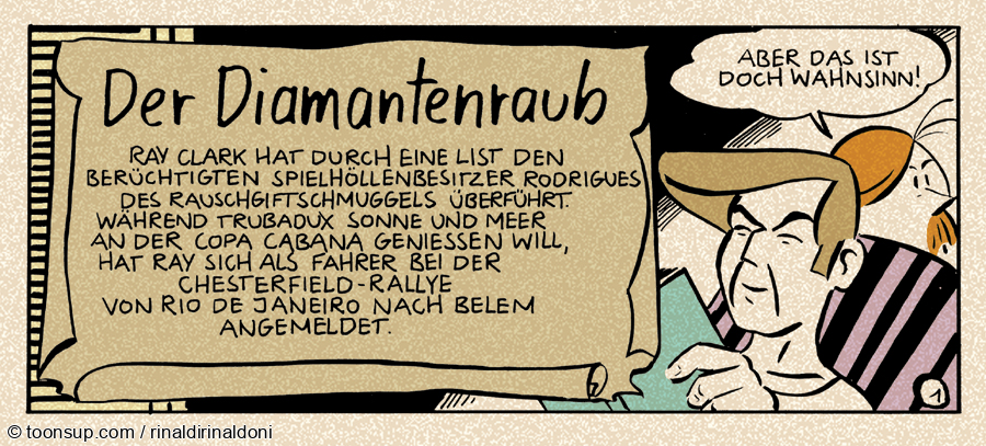 Comic: Der Diamantenraub 1