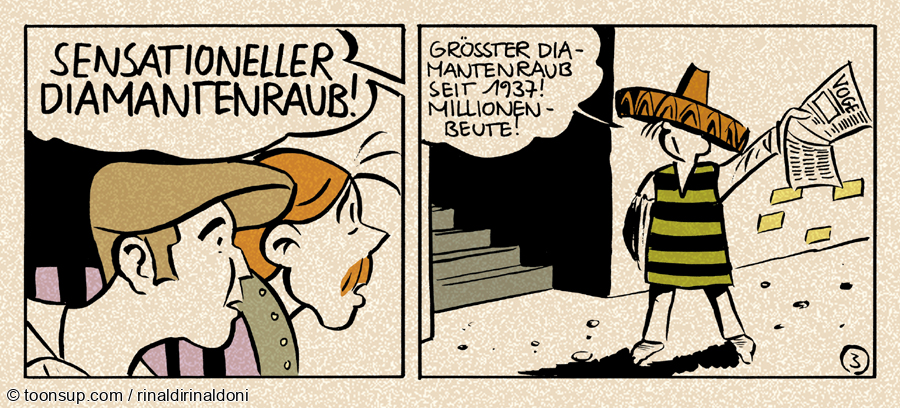 Comic: Der Diamantenraub 3