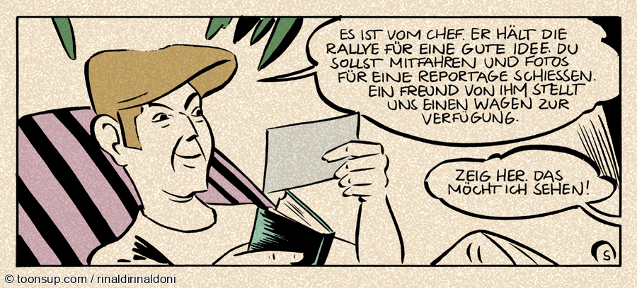 Comic: Der Diamantenraub (2) 1
