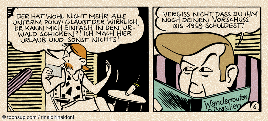 Comic: Der Diamantenraub (2) 2