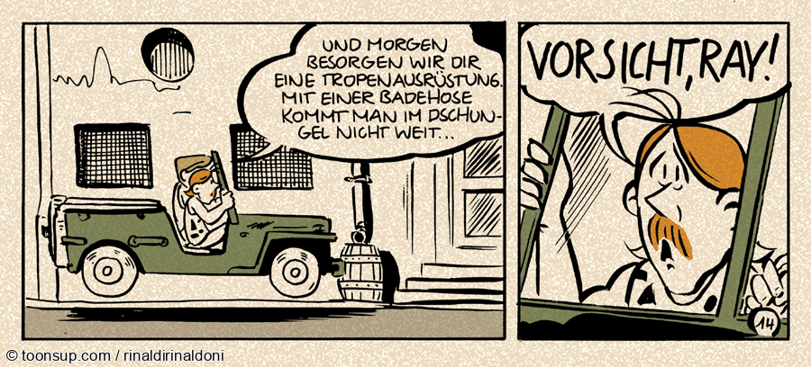 Comic: Der Diamantenraub (4) 2
