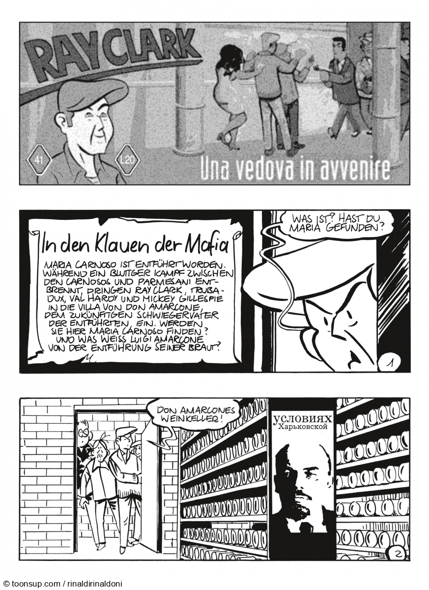 Comic: In den Klauen der Mafia 1