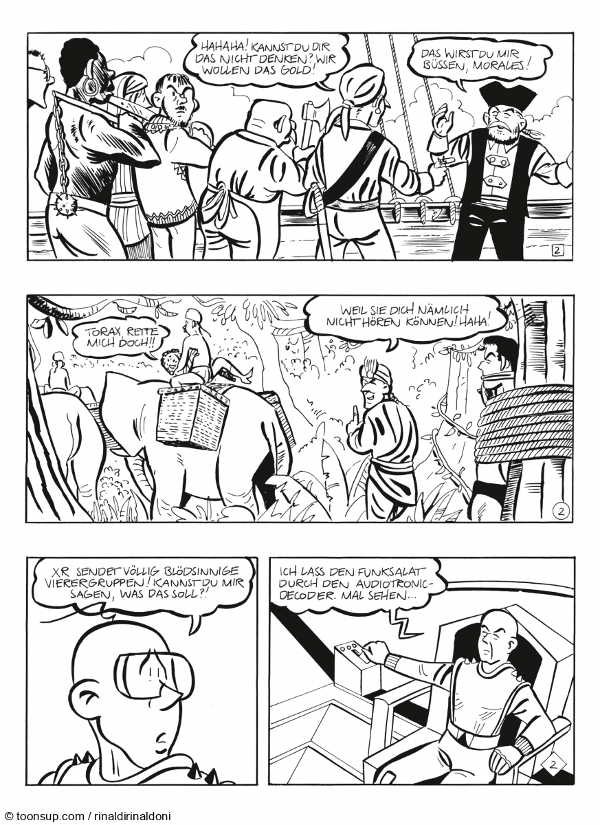 Comic: Cäpt'n Flint – Torax – Brad Ford (2) 1