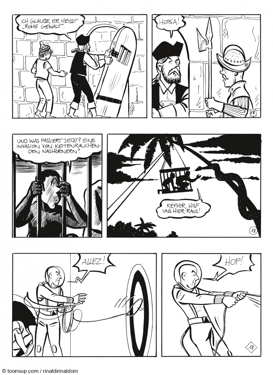 Comic: Cäpt'n Flint – Torax – Brad Ford (18) 1