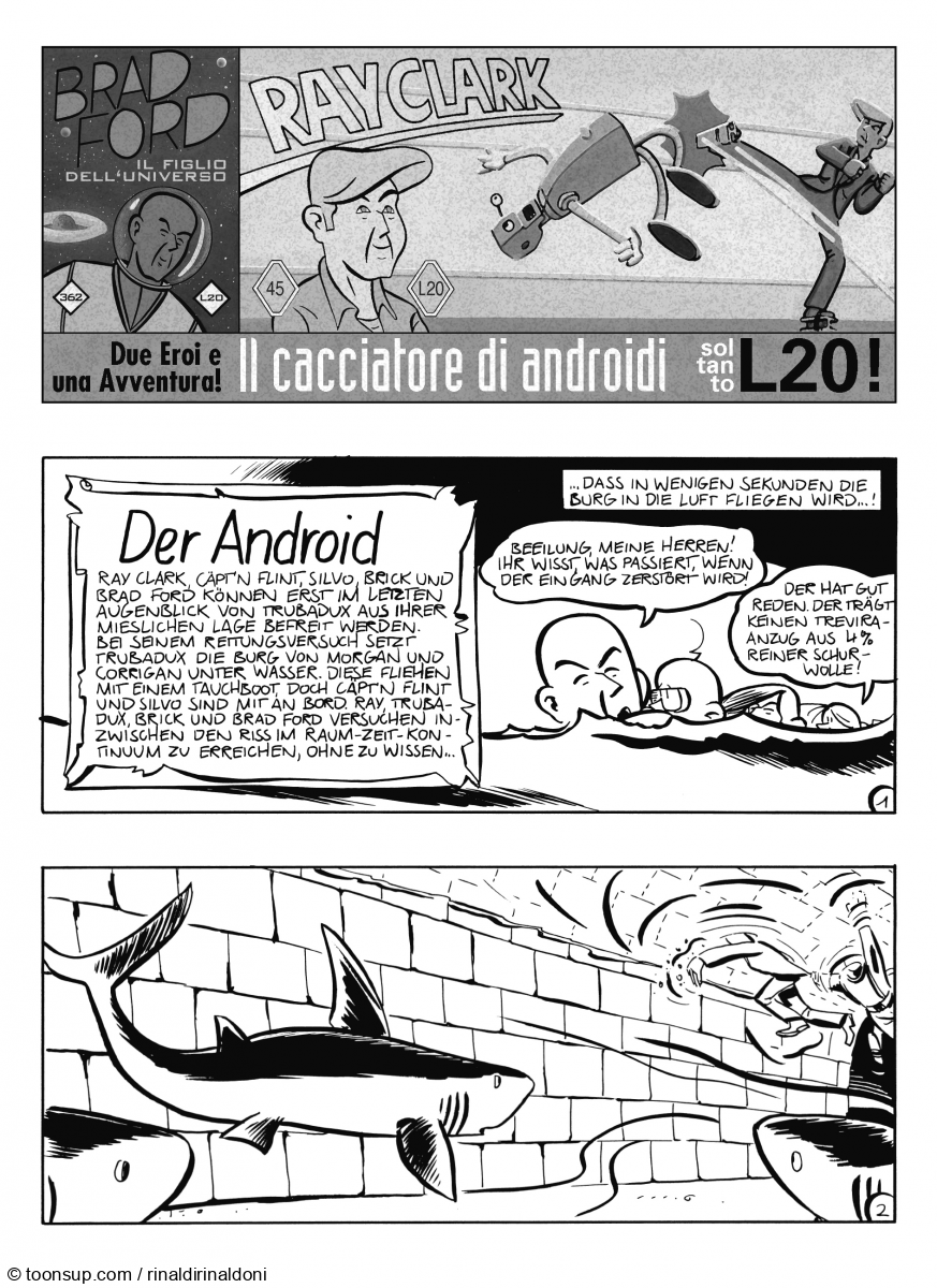 Comic: Ray Clark mit Brad Ford 1 1