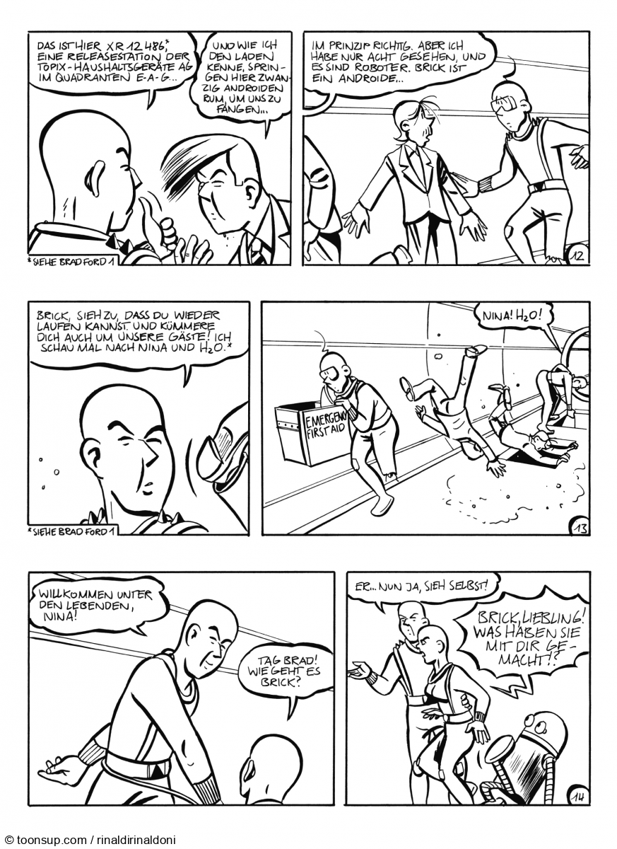 Comic: Ray Clark mit Brad Ford 5 1