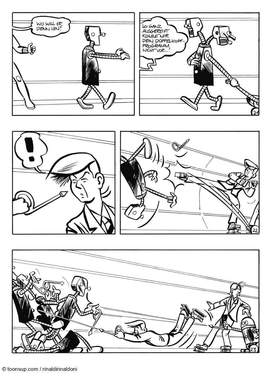 Comic: Ray Clark mit Brad Ford 8 1