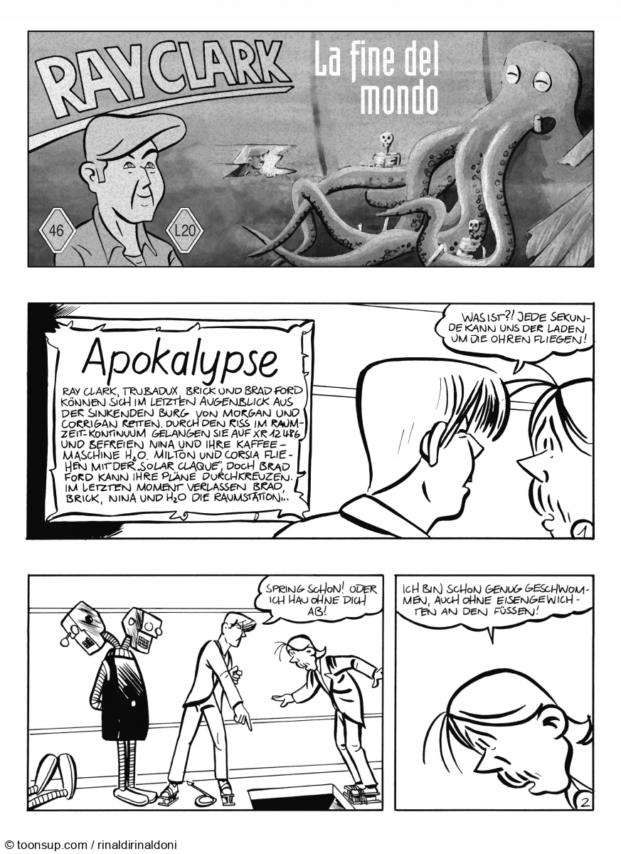 Comic: Ray Clark: Apokalypse 1