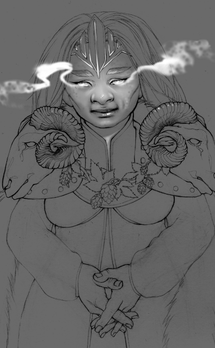 Concept Art / Character Design: Aurobra 1