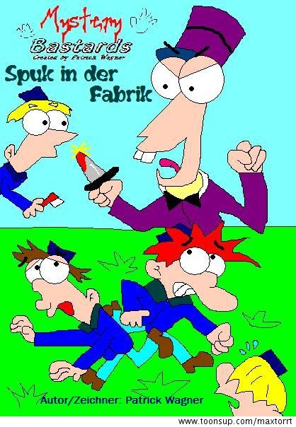 Comic: Mystery Bastards: Spuk in der Fabrik 1