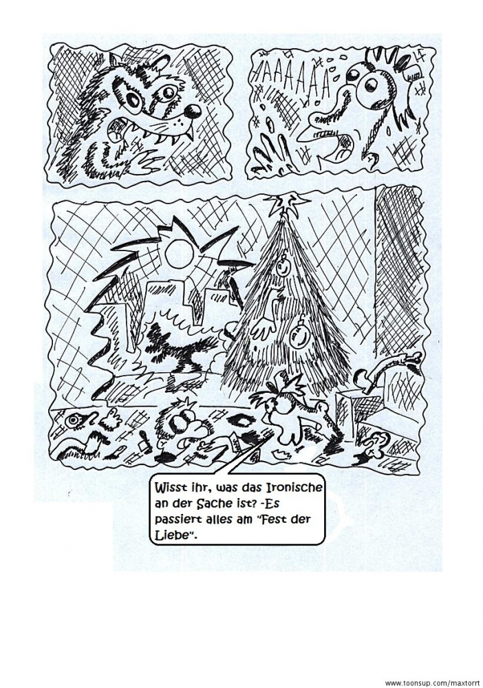 Comic: Mystery Bastards: A nightmare on christmas 4