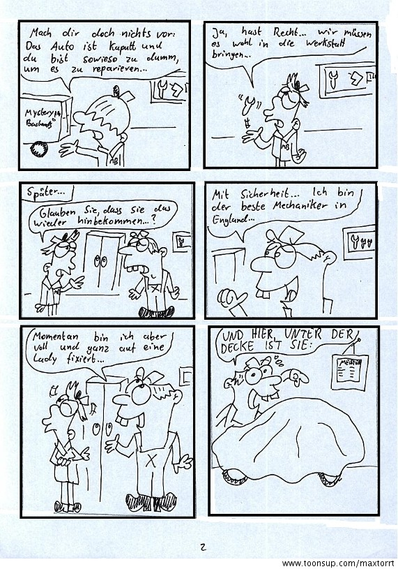 Comic: Mystery Bastards: Spuk in der Werkstatt 3