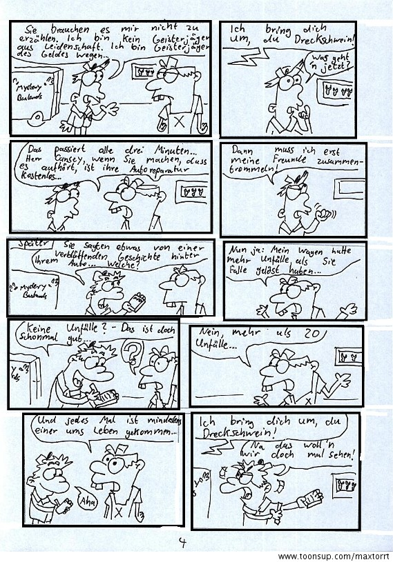 Comic: Mystery Bastards: Spuk in der Werkstatt 5