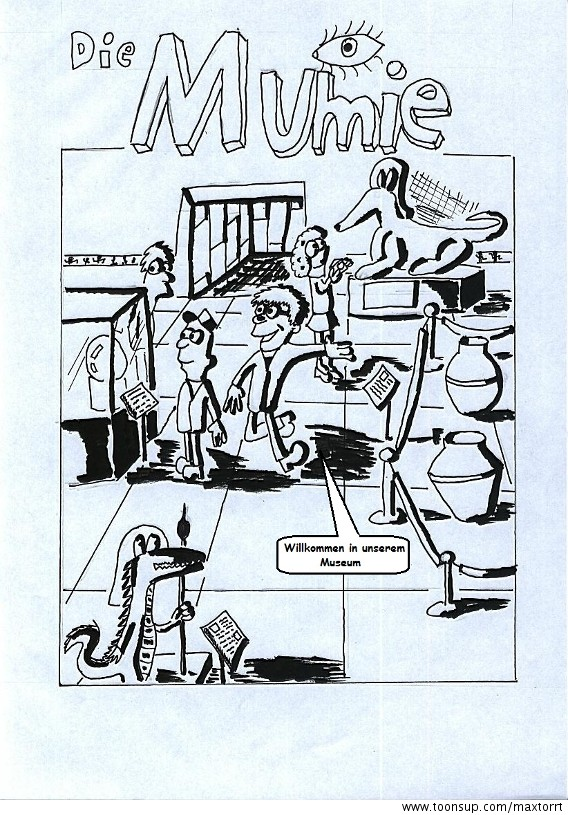 Comic: Mystery Bastards: Die Mumie 1