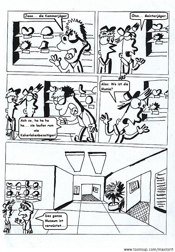 Comic: Mystery Bastards: Die Mumie 5