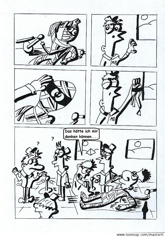 Comic: Mystery Bastards: Die Mumie 8