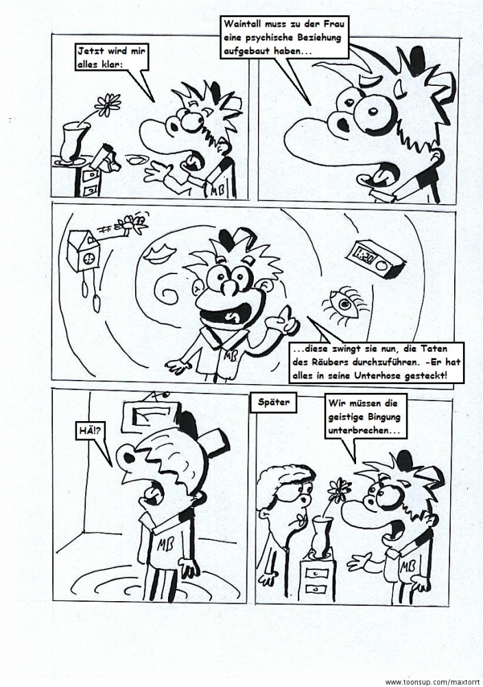 Comic: Mystery Bastards: Diagnose: Noctambulismus 8