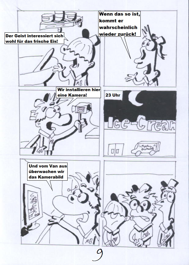 Comic: Mystery Bastards: Spuk am kalten Ort 9