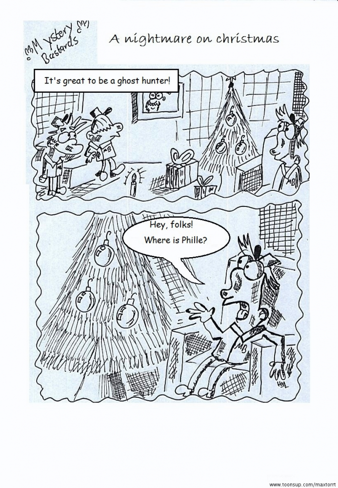 Comic: Mystery Bastards: A nightmare on christmas 1