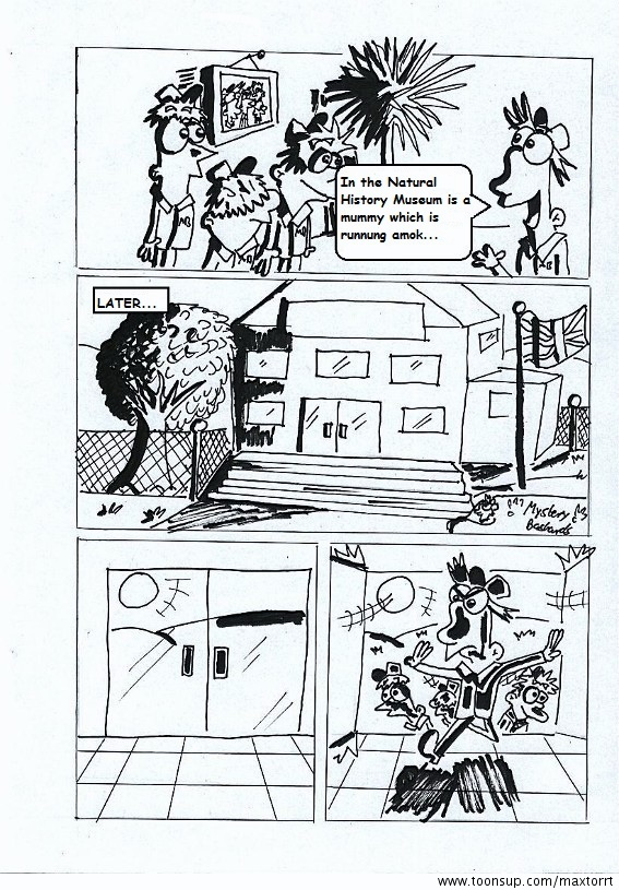 Comic: Mystery Bastards: The mummy 4