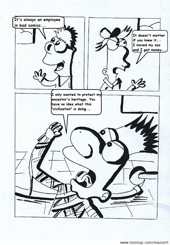 Comic: Mystery Bastards: The mummy 9