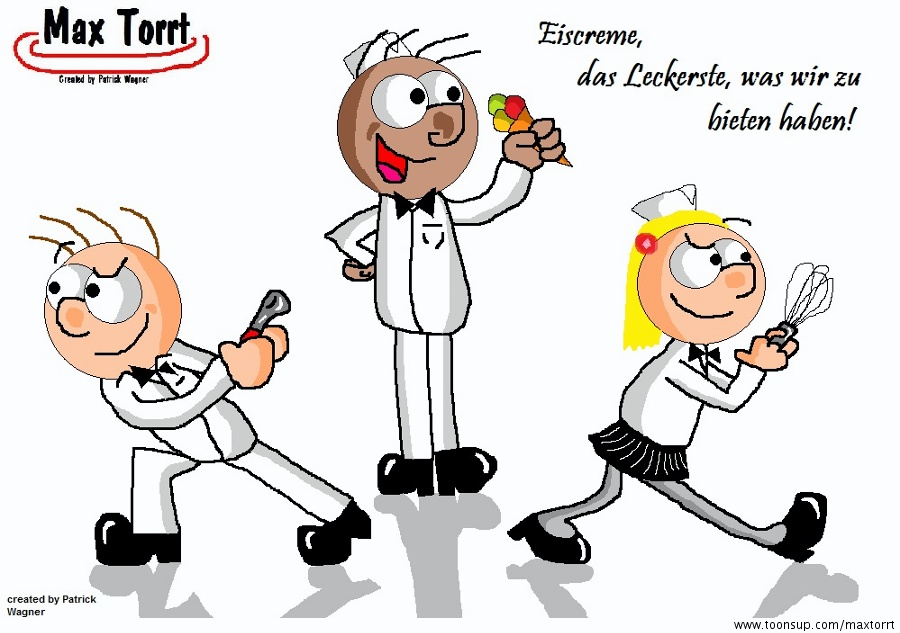 Illustration: Max Torrt: Eiskreme 1