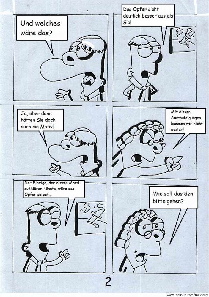 Comic: Mystery Bastards: Der Täter ist schuldig 2