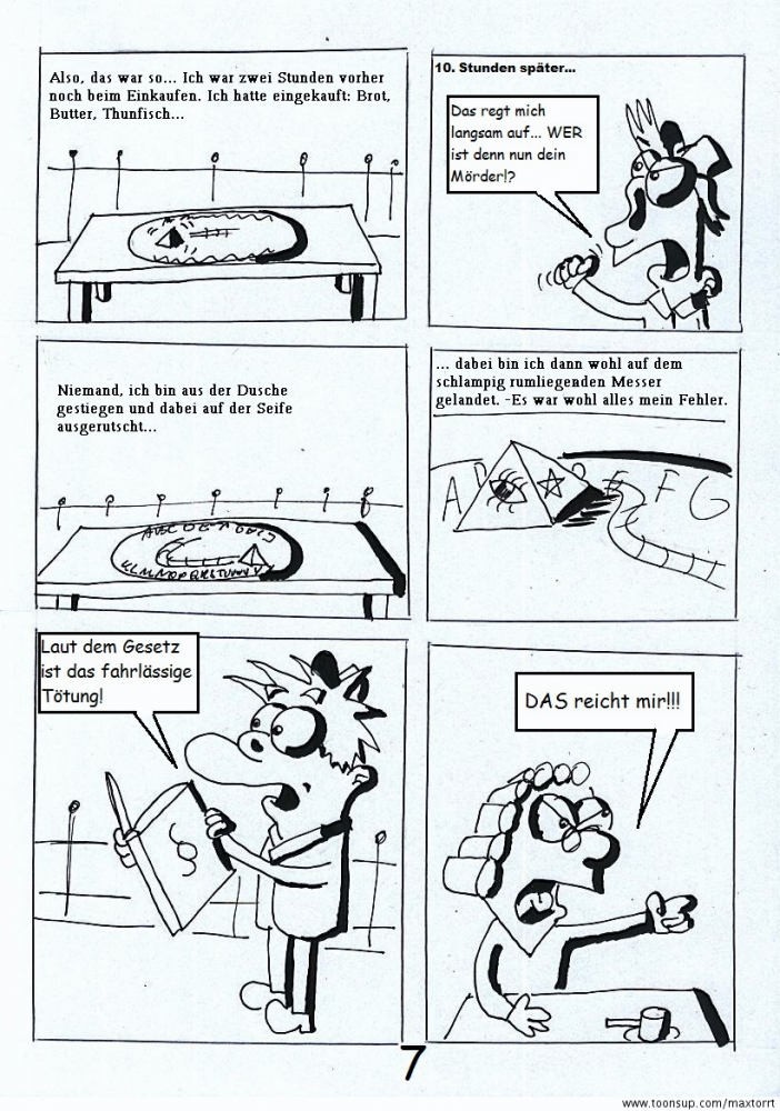 Comic: Mystery Bastards: Der Täter ist schuldig 7