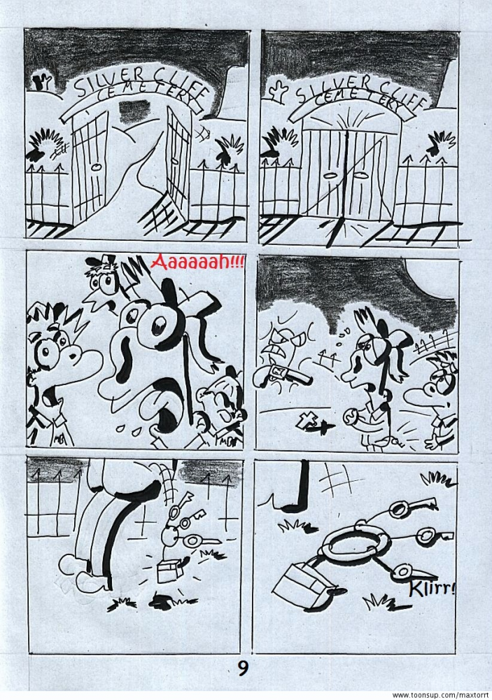 Comic: Mystery Bastards: The curse of Silvercliff 9