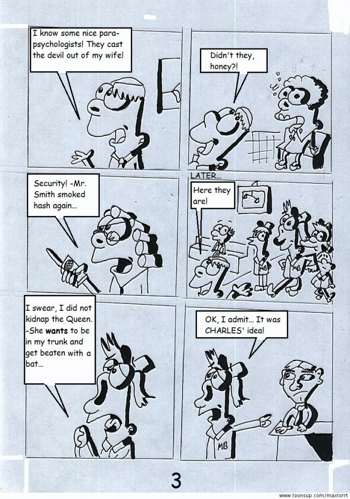 Comic: Mystery Bastards: The offender is guilty 3