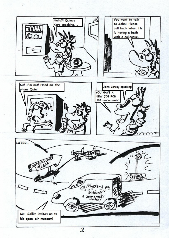 Comic: Mystery Bastards: Spooky open-air-museum 2
