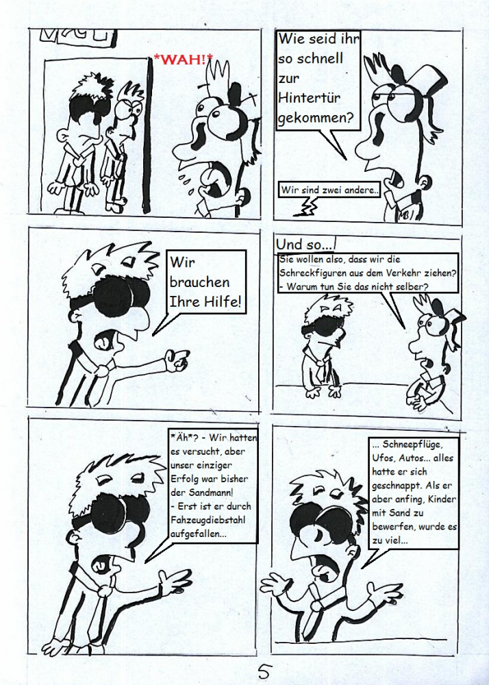 Comic: Mystery Bastards: Die Nacht der Schreckfiguren - Teil 1 5