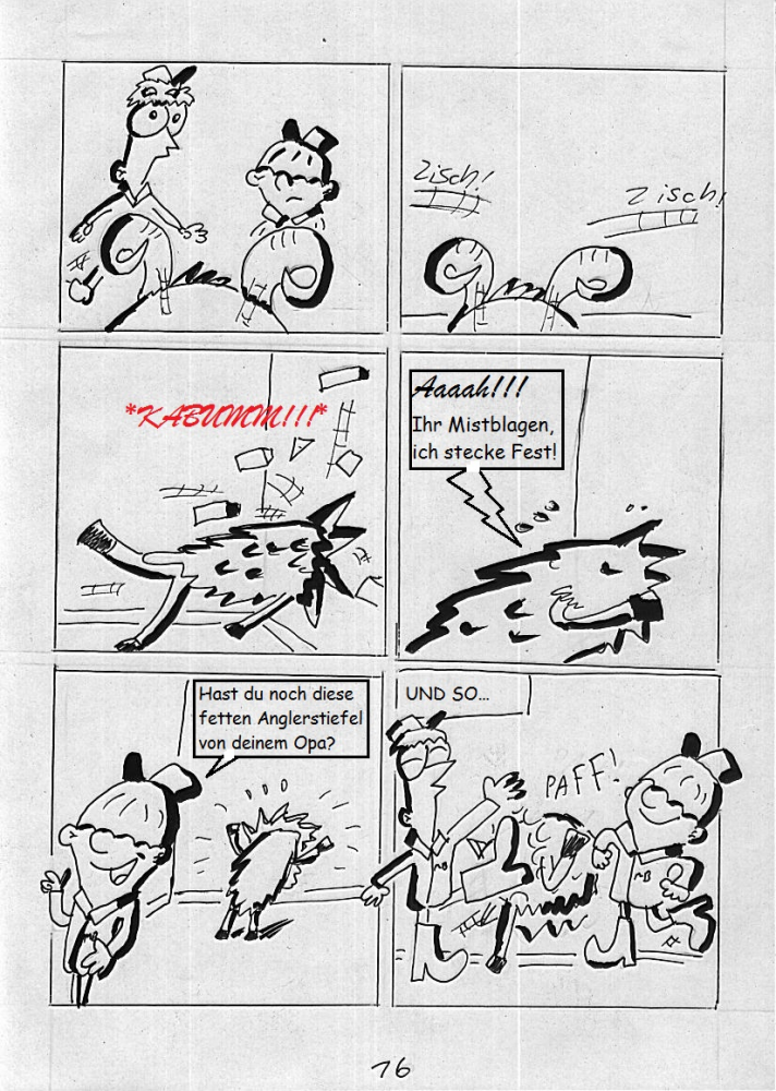 Comic: Mystery Bastards: Die Nacht der Schreckfiguren -Teil 2 3