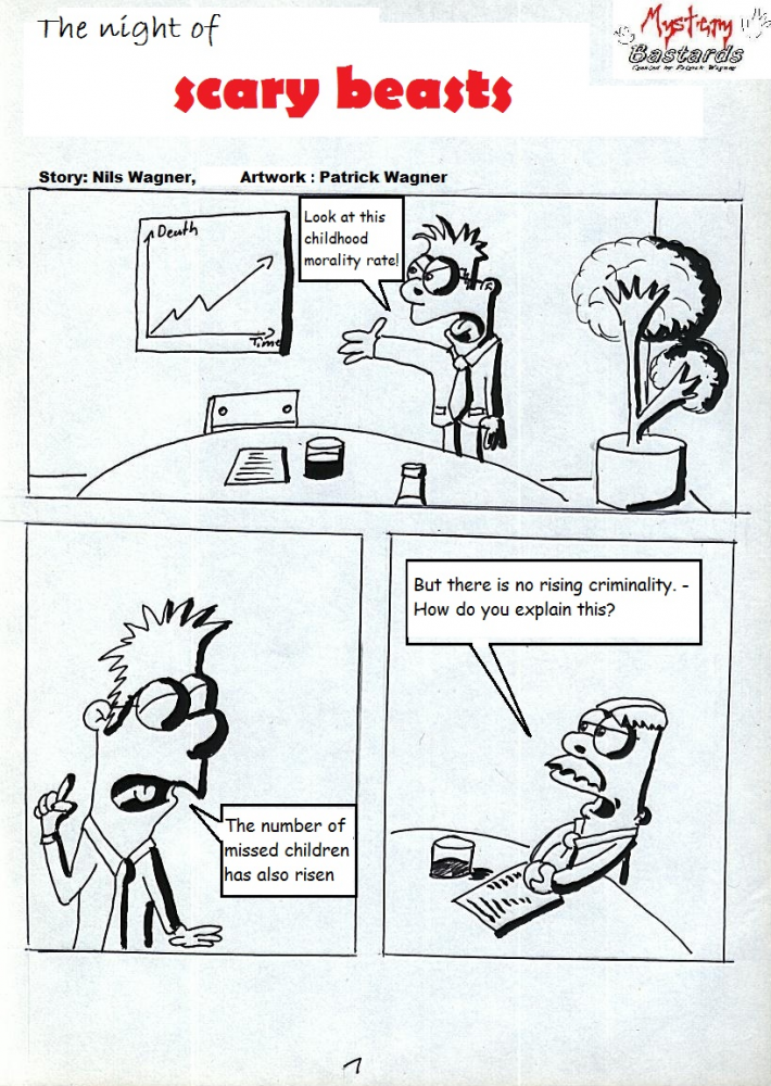 Comic: Mystery Bastards: The night of scary beasts - Part 1 1