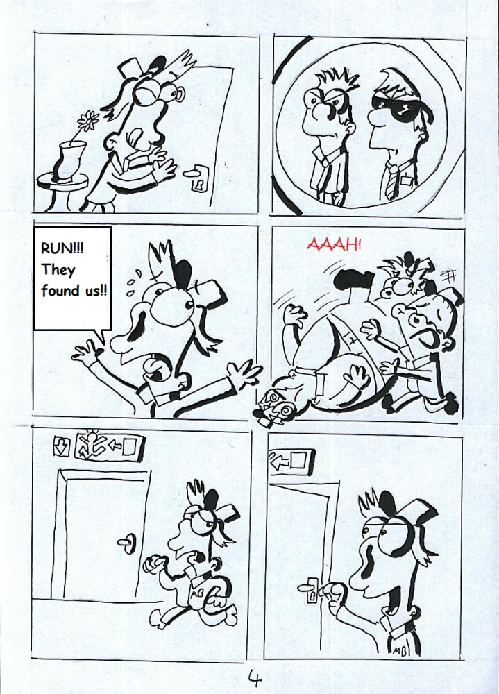 Comic: Mystery Bastards: The night of scary beasts - Part 1 4