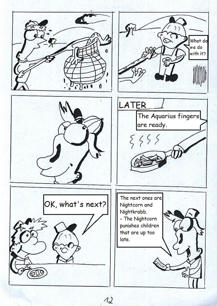 Comic: Mystery Bastards: The night of scary beasts - Part 1 12
