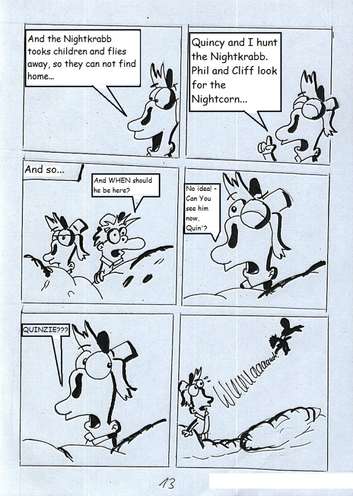 Comic: Mystery Bastards: The night of scary beasts - Part 1 13