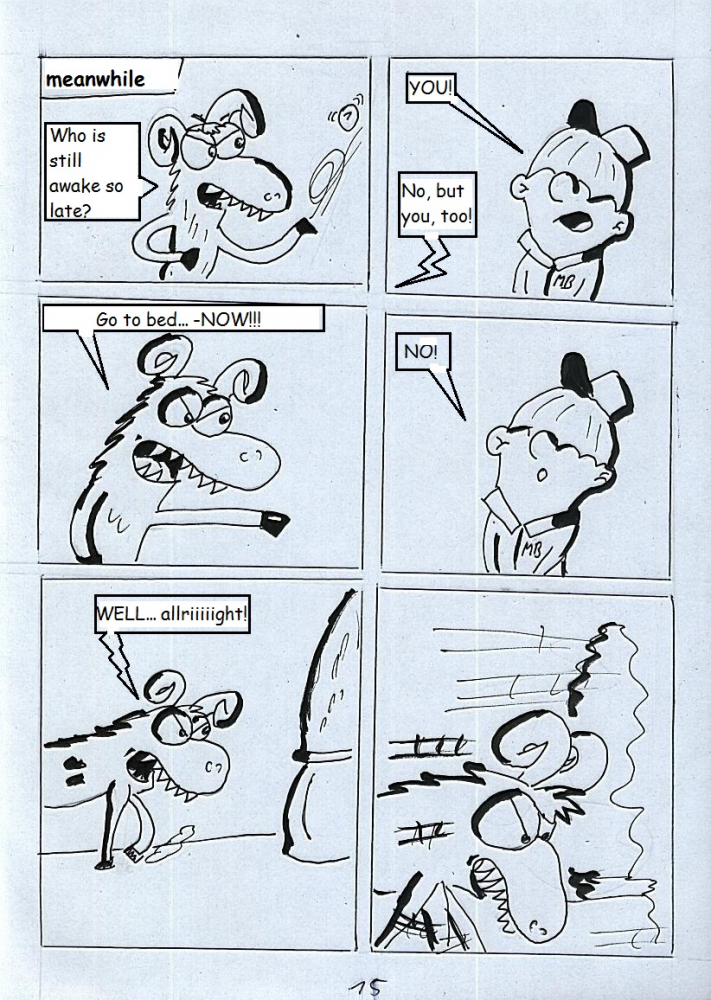 Comic: Mystery Bastards: The night of scary beasts -Part 2 2