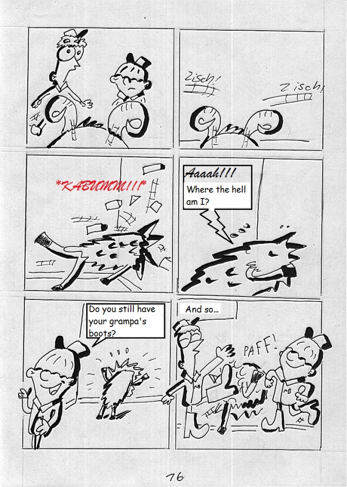 Comic: Mystery Bastards: The night of scary beasts -Part 2 3